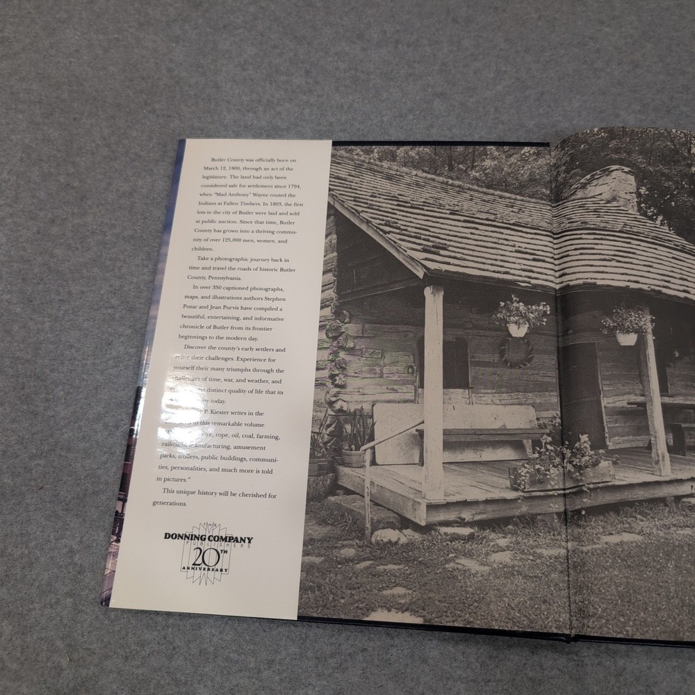 Butler Butler County Pennsylvania Pictorial History Pozar Purvis Hardcover 1994 - Picture 2 of 3